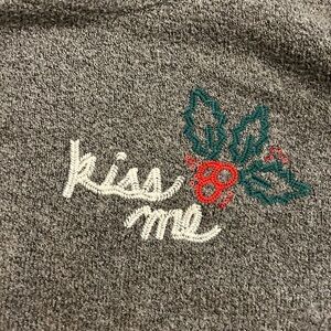 Holiday Kiss Me Sweater